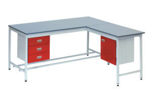 Square Tube Workbench [Laminate Top with Extention] copy
